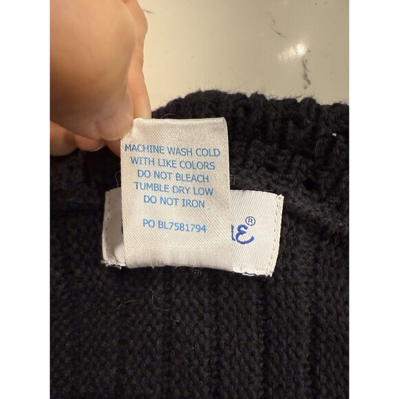 Women’s Vicki Wayne Long Sweater Cardigan Duster Large EUC - Picture 7 of 9